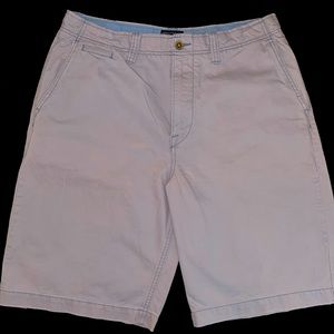 American Eagle White/Light Purple Shorts
